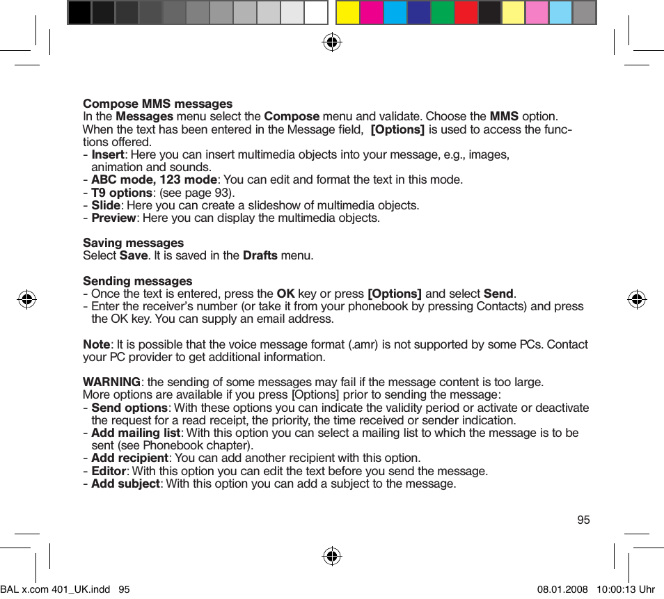 Ecom Instruments x.com 400/401 User Manual | Page 30 / 69