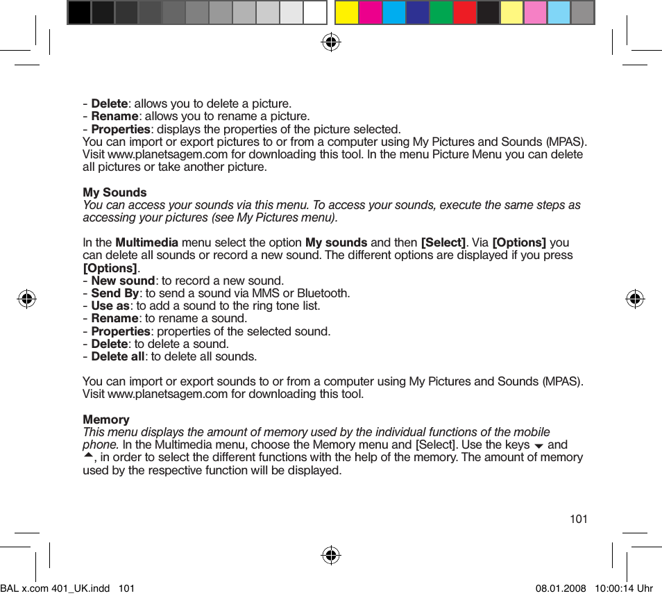 Ecom Instruments x.com 400/401 User Manual | Page 36 / 69