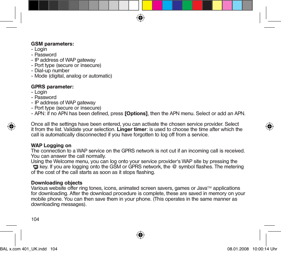 Ecom Instruments x.com 400/401 User Manual | Page 39 / 69