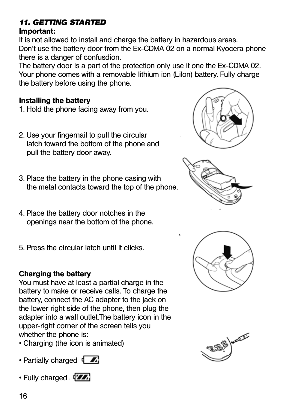 Ecom Instruments Ex-CDMA 02 User Manual | Page 17 / 65