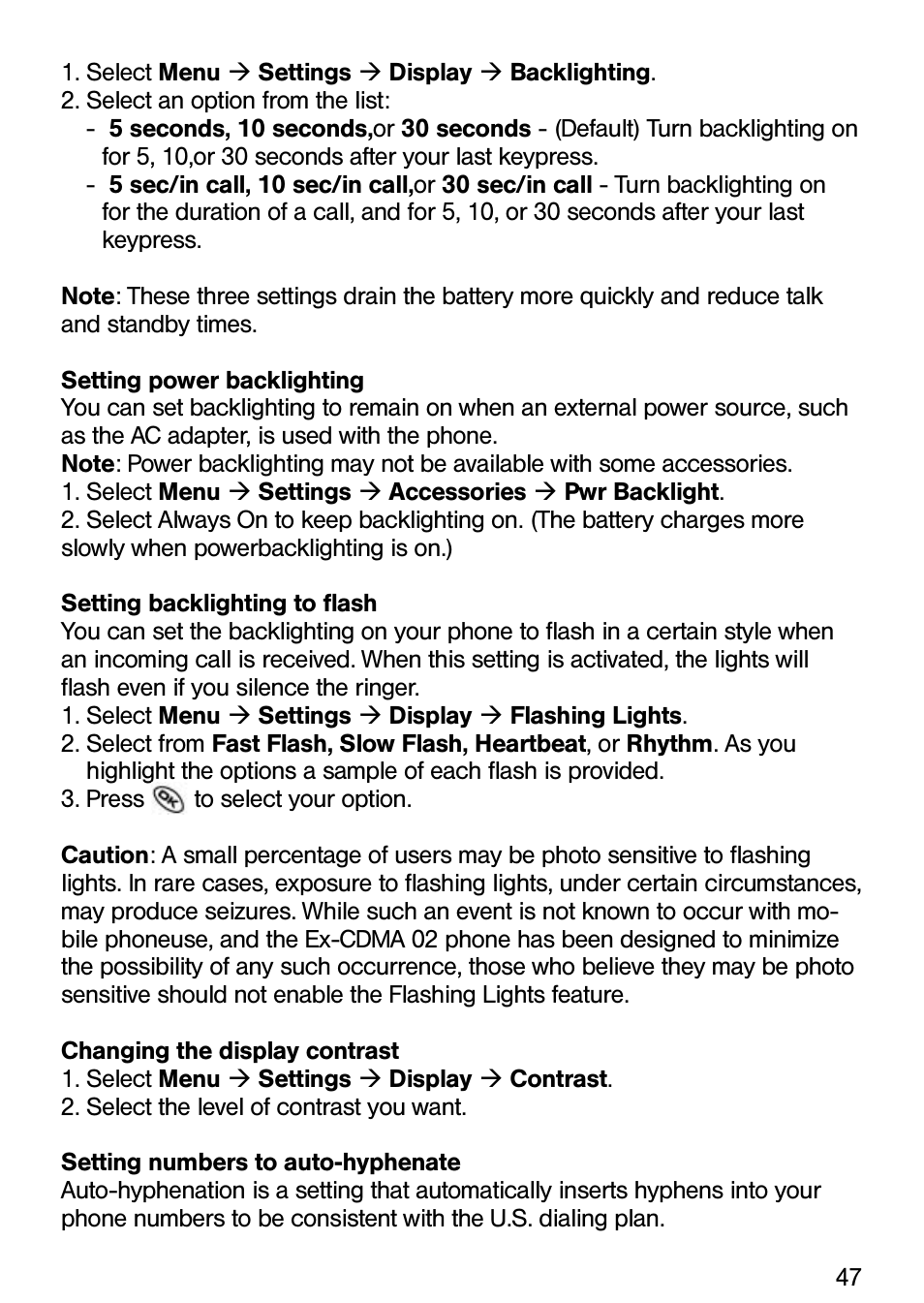 Ecom Instruments Ex-CDMA 02 User Manual | Page 48 / 65