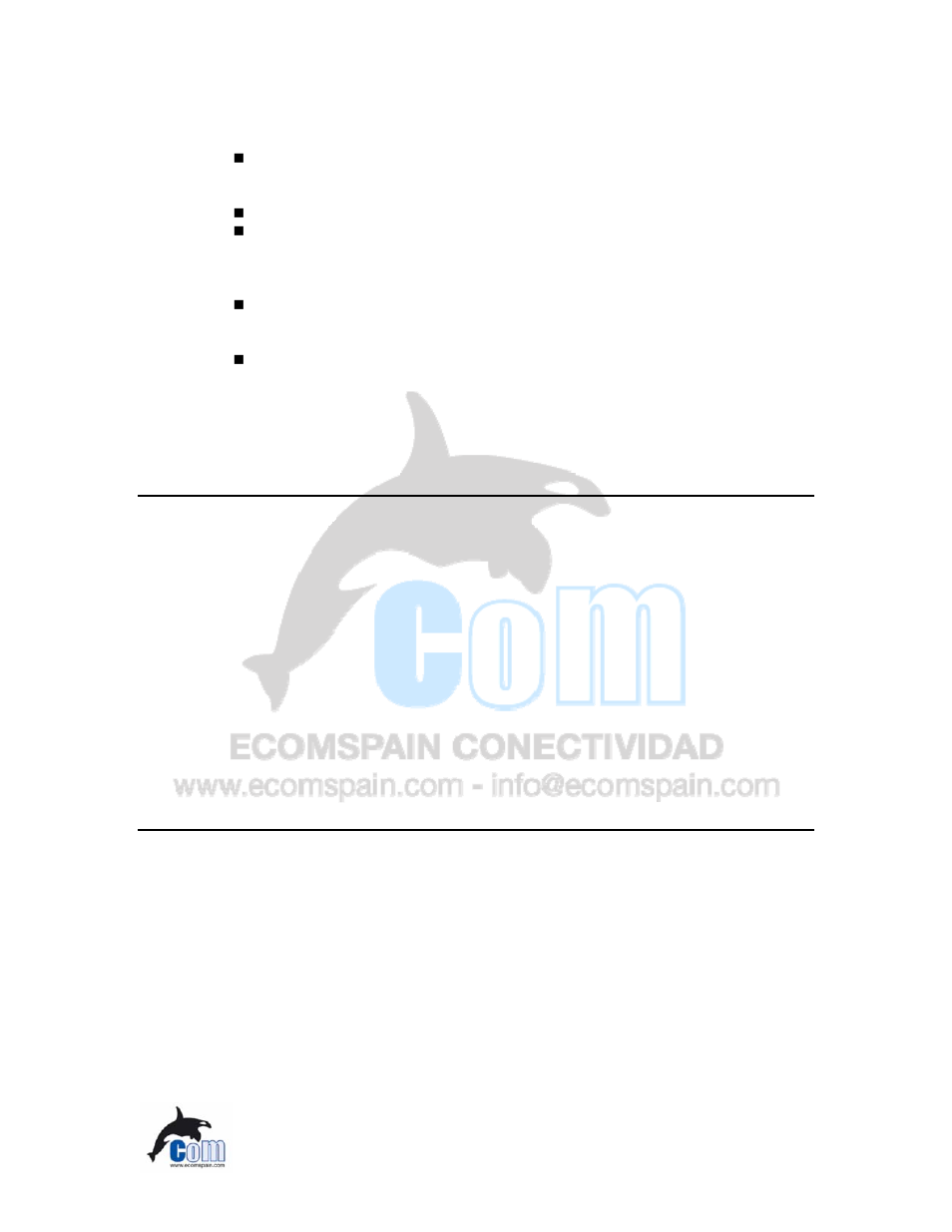 Broadcast storm control, Loop detection, Port setting | Authentication keys, In-band and out-of-band management, What is vlan, Defining vlan | Ecom Instruments ECOM-EF24F2G User Manual | Page 10 / 42