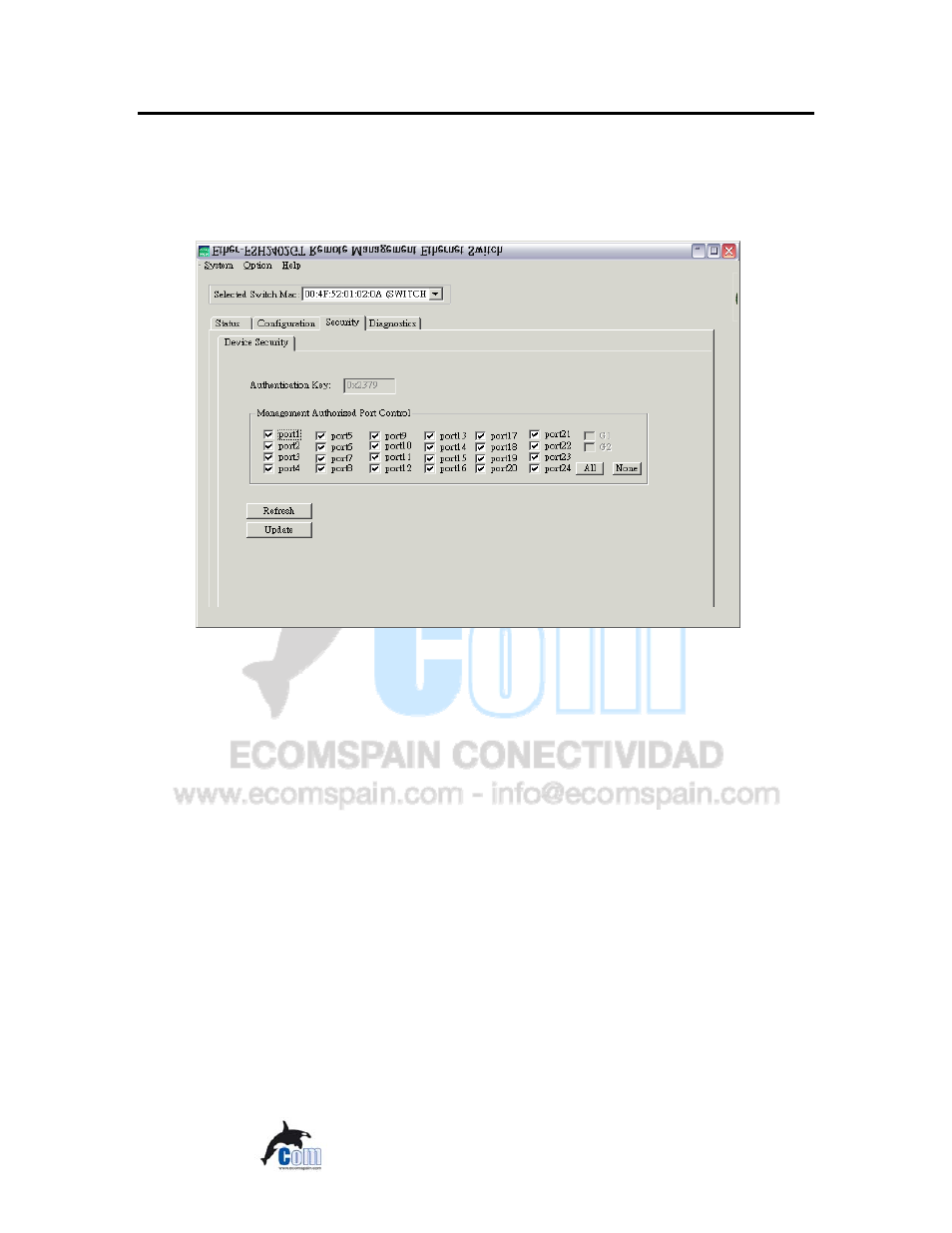 Security function | Ecom Instruments ECOM-EF24F2G User Manual | Page 37 / 42