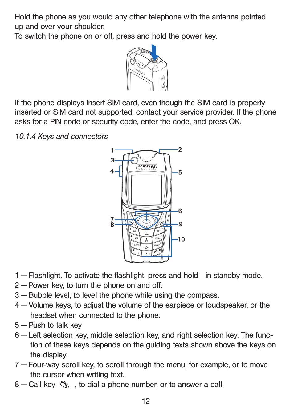 Ecom Instruments Ex-GSM 01 User Manual | Page 13 / 29