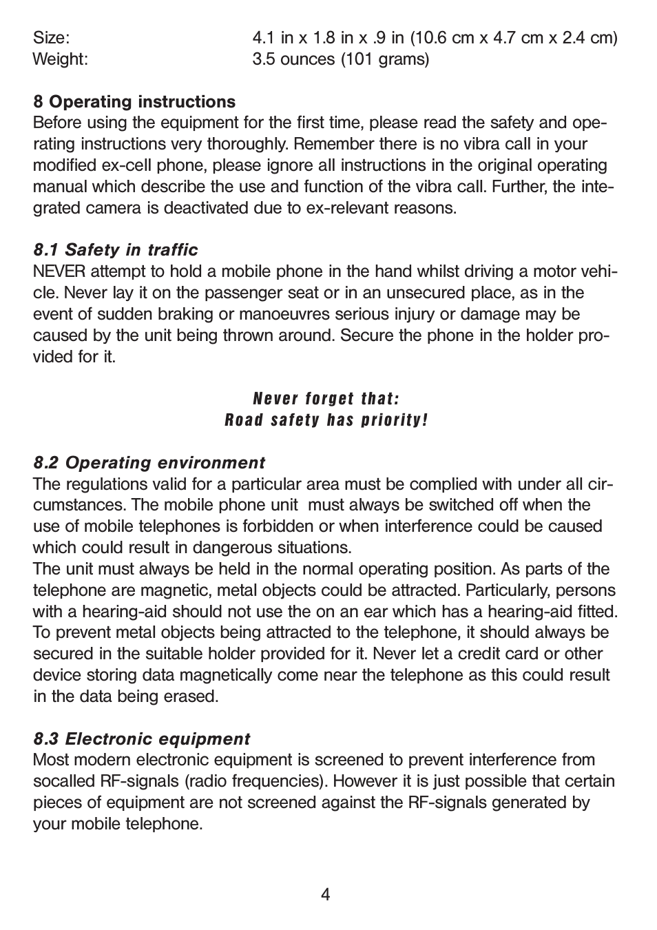 Ecom Instruments Ex-GSM 01 User Manual | Page 5 / 29