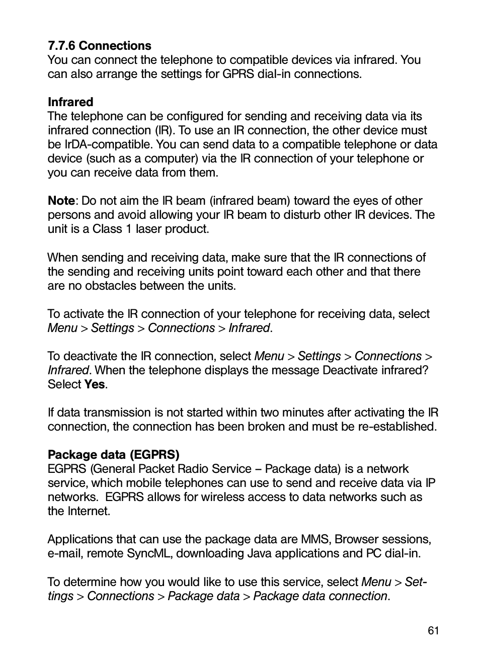 Ecom Instruments Ex-GSM 01 EU User Manual | Page 20 / 42