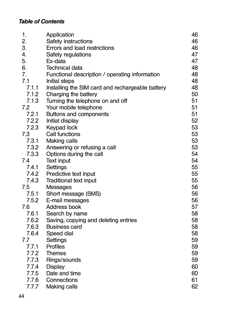 Ecom Instruments Ex-GSM 01 EU User Manual | Page 3 / 42