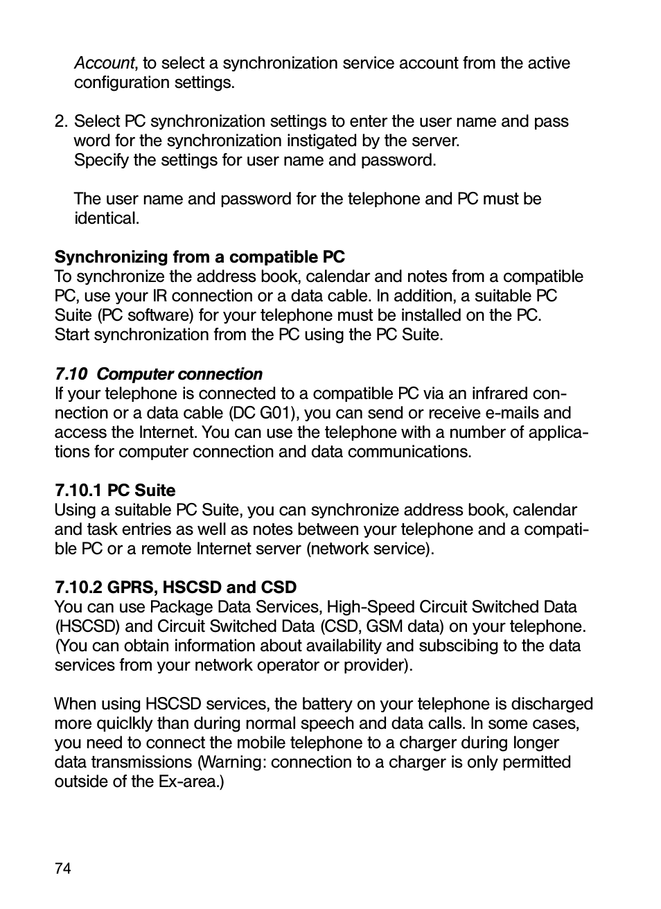 Ecom Instruments Ex-GSM 01 EU User Manual | Page 33 / 42