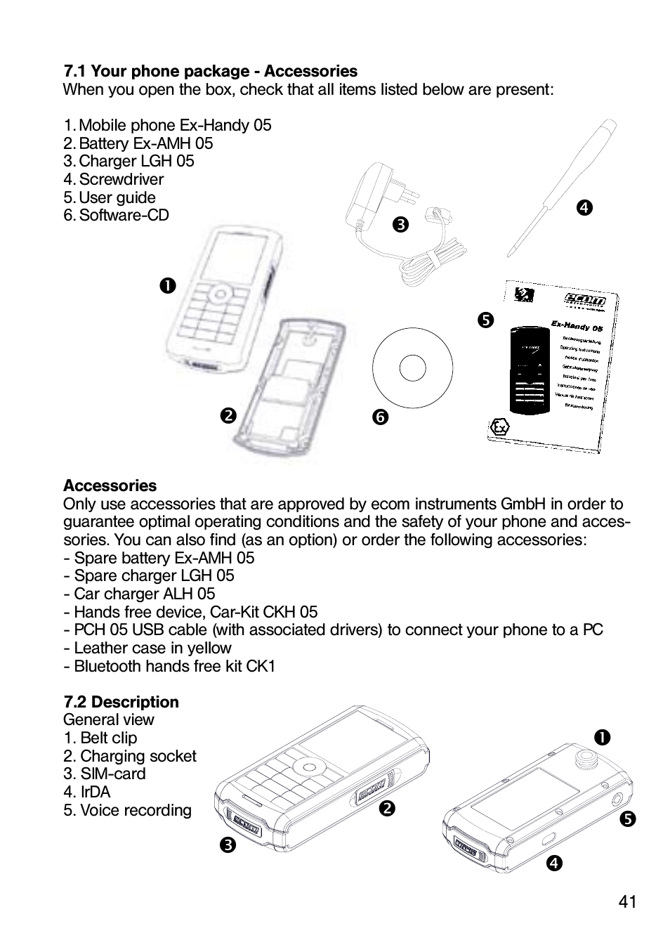 Ecom Instruments Ex-Handy 05 User Manual | Page 6 / 36