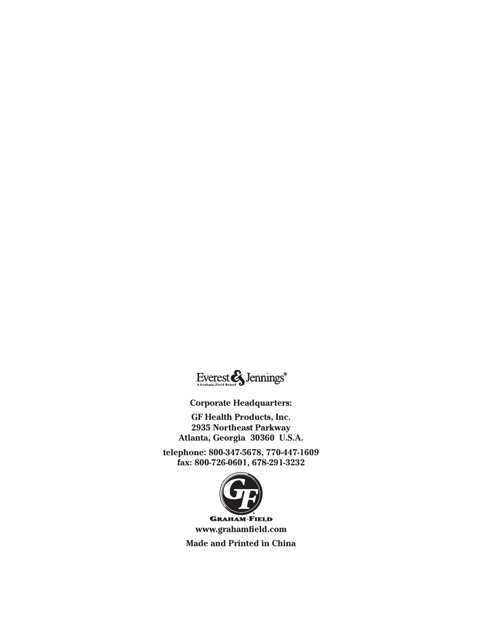 E&J EJ78X-1 User Manual | Page 20 / 20