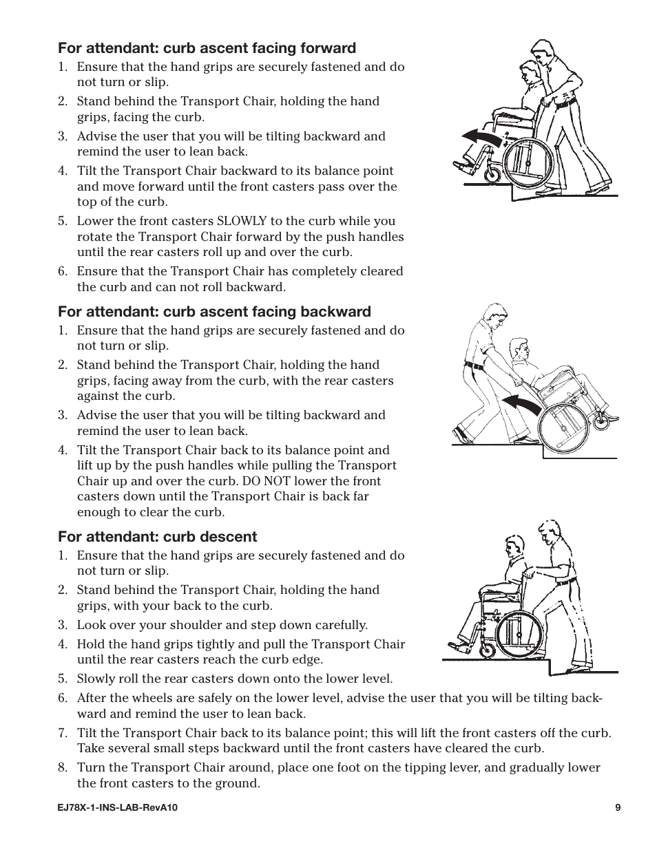 E&J EJ78X-1 User Manual | Page 9 / 20