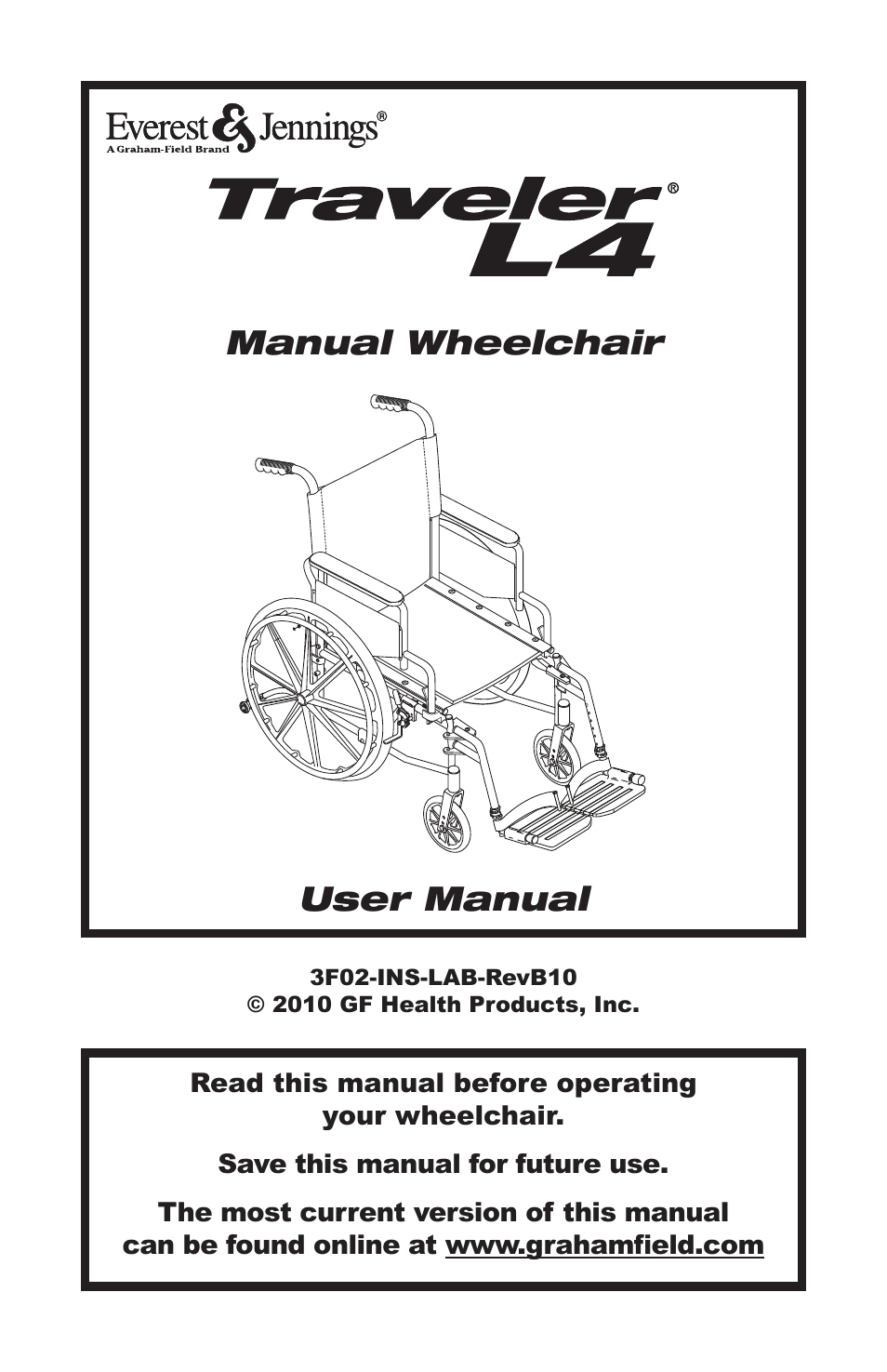 E&J TRAVELER 3F02-INS-LAB-REVB10 User Manual | 32 pages