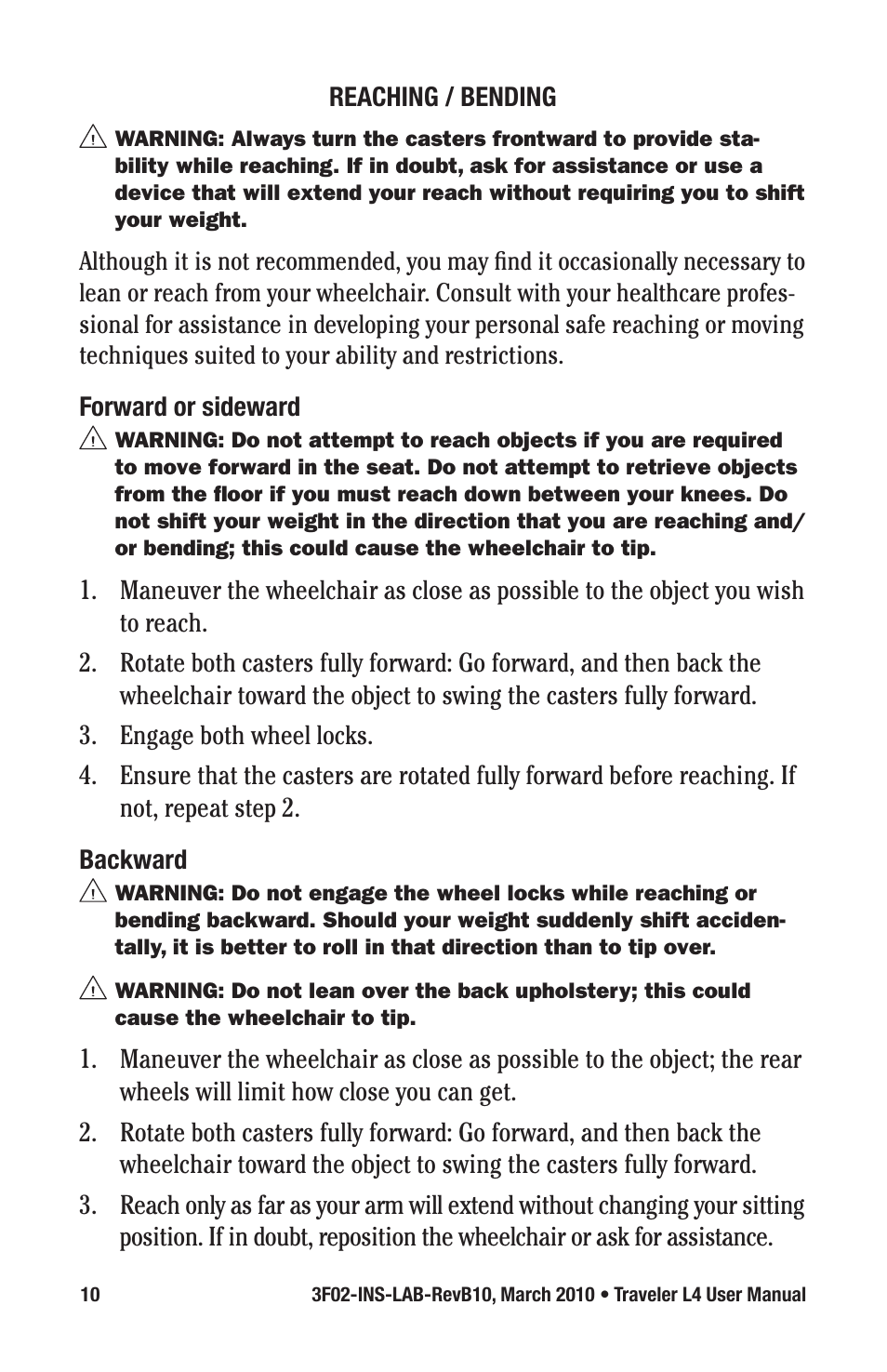 E&J TRAVELER 3F02-INS-LAB-REVB10 User Manual | Page 10 / 32