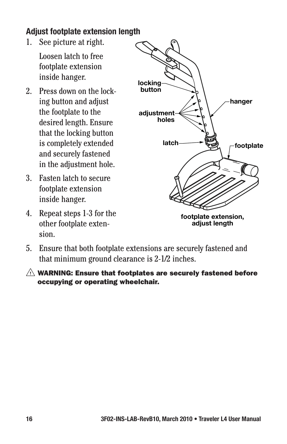 E&J TRAVELER 3F02-INS-LAB-REVB10 User Manual | Page 16 / 32