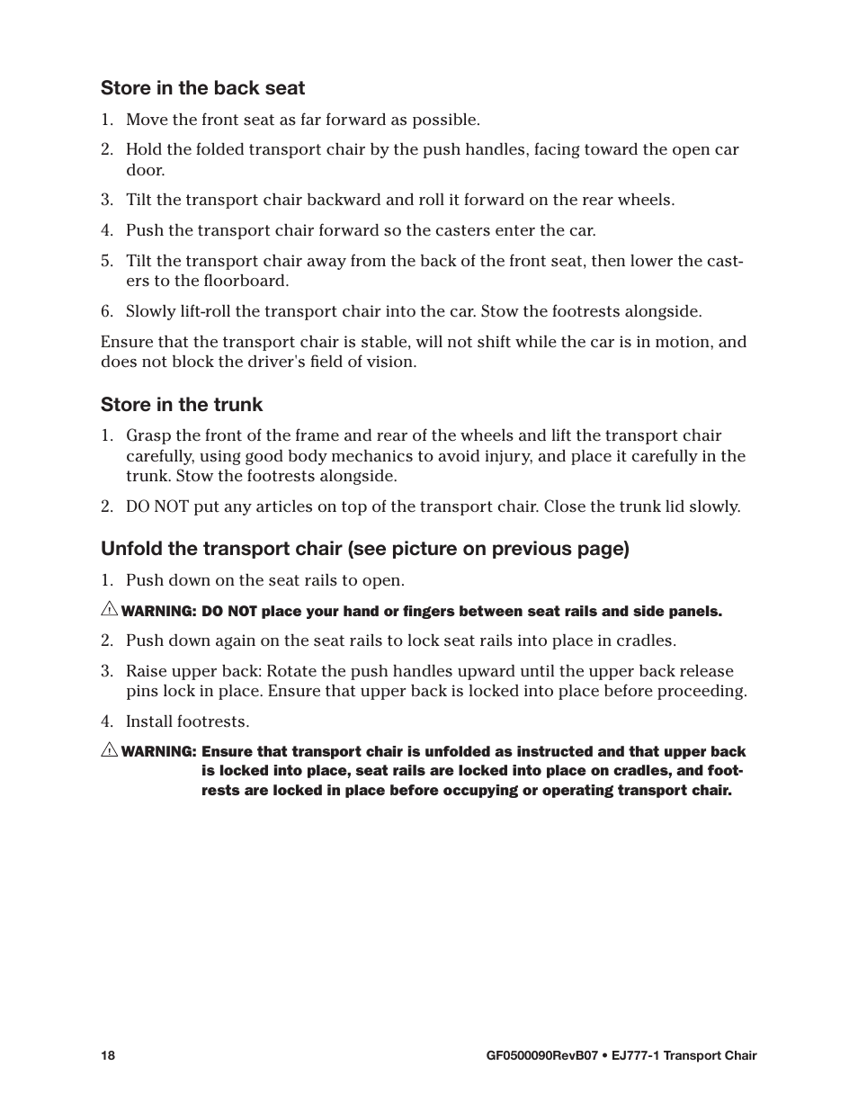 E&J EJ777-1 User Manual | Page 18 / 28