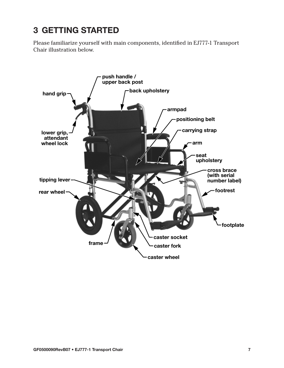 3 getting started | E&J EJ777-1 User Manual | Page 7 / 28