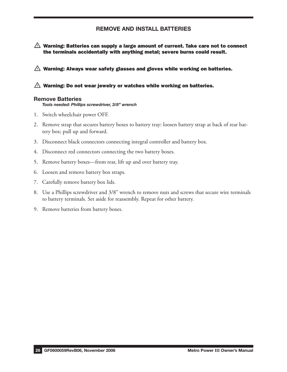 E&J GF0600059REVB06 User Manual | Page 26 / 44