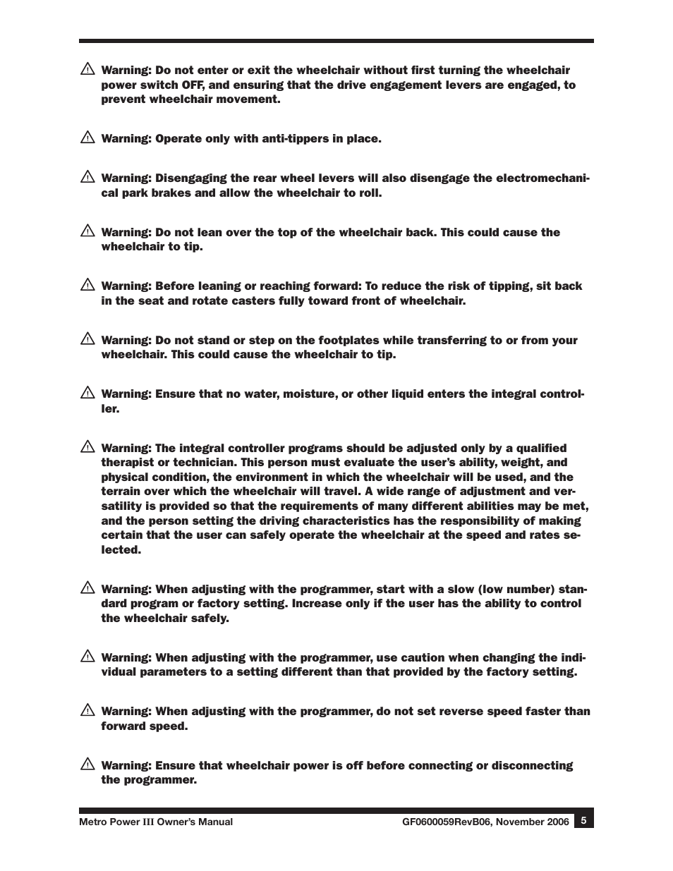 E&J GF0600059REVB06 User Manual | Page 5 / 44