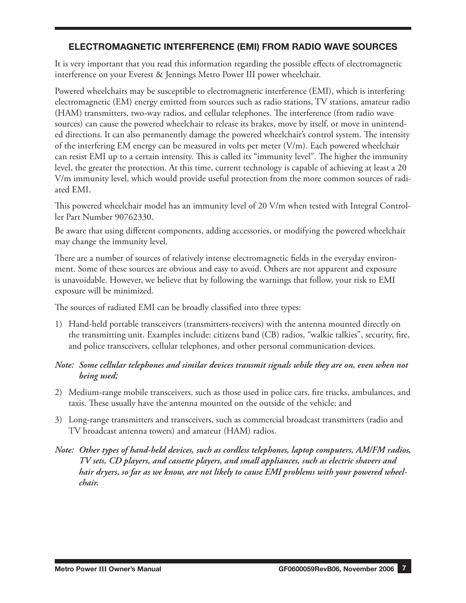 E&J GF0600059REVB06 User Manual | Page 7 / 44