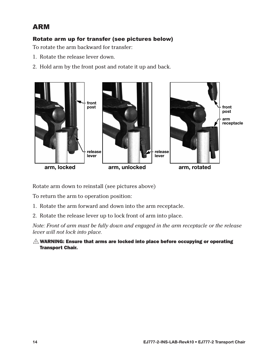 E&J EJ777-2 User Manual | Page 14 / 28