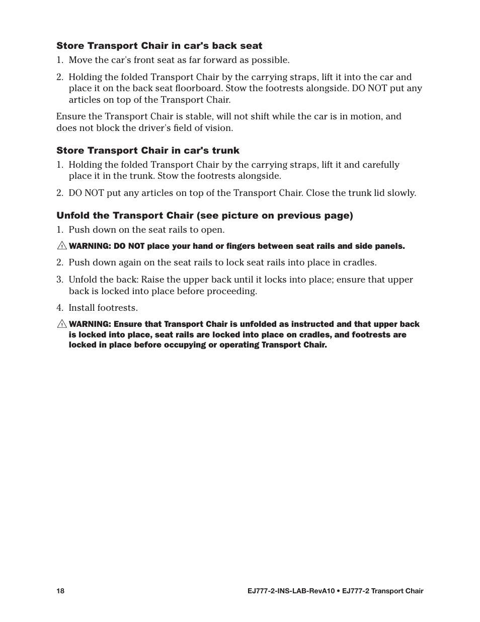 E&J EJ777-2 User Manual | Page 18 / 28