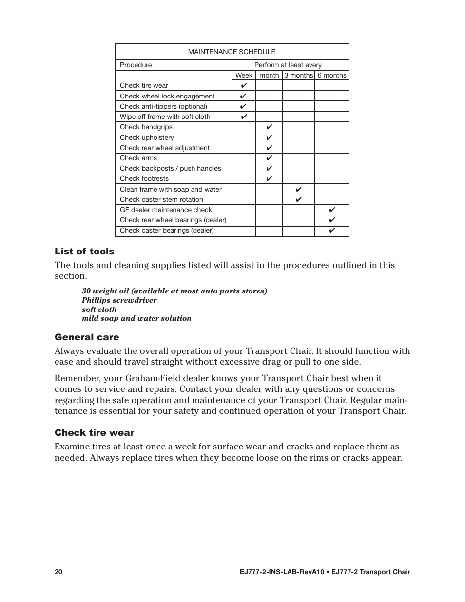 E&J EJ777-2 User Manual | Page 20 / 28