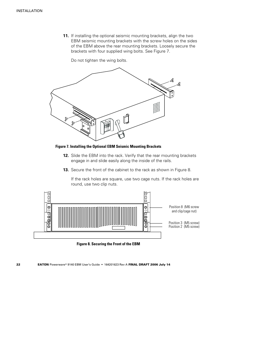 Eaton Electrical Extended Battery Module (EBM) 9140 User Manual | Page 28 / 44