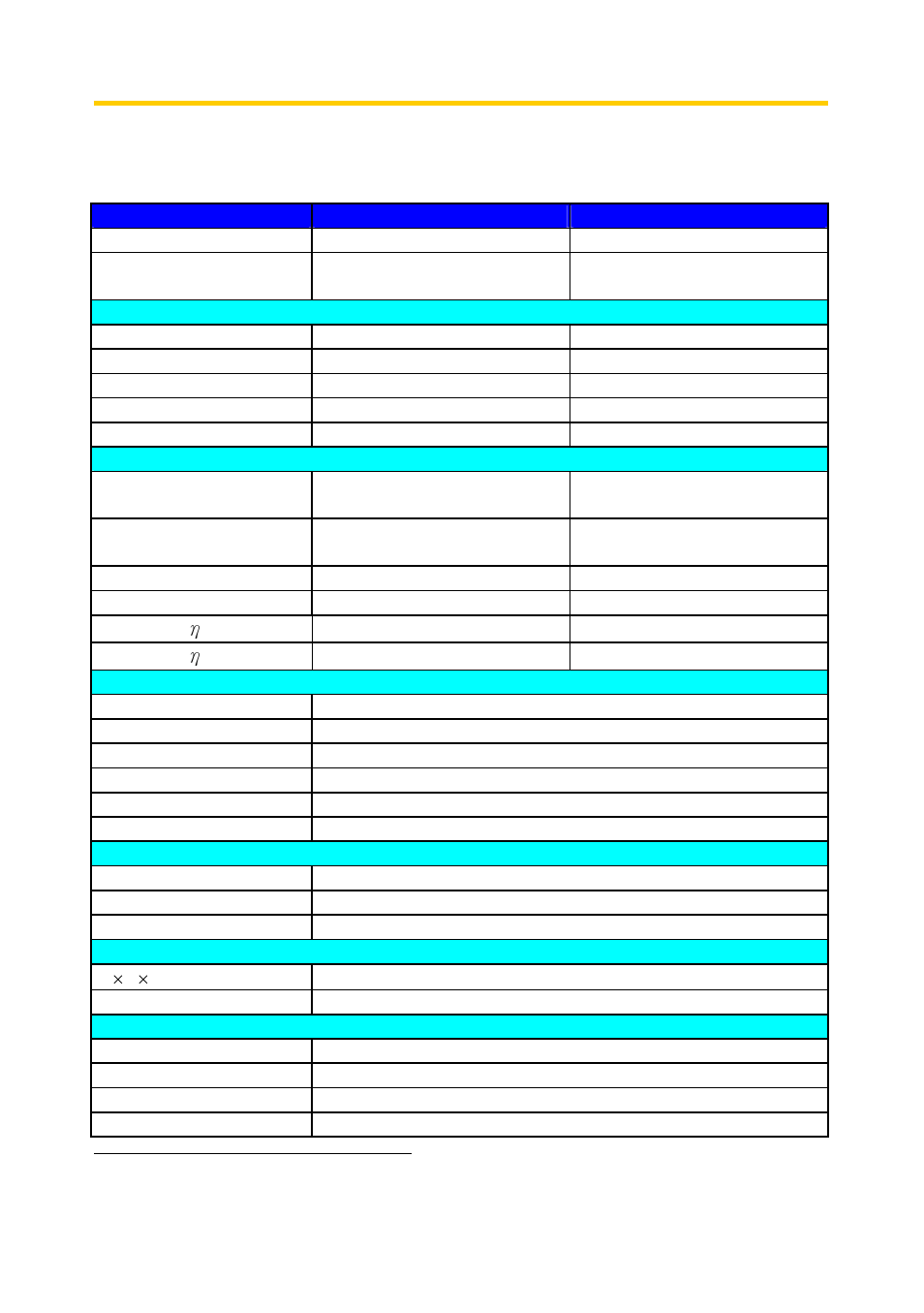 Specifications, Electrical | Eaton Electrical ETN2000 User Manual | Page 32 / 33