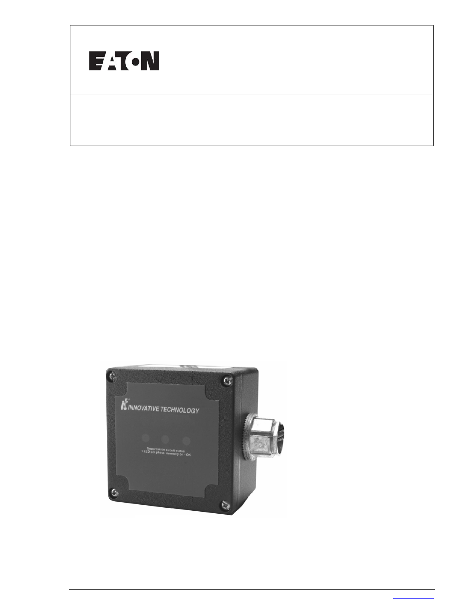 Eaton Electrical IM01005012E User Manual | 12 pages