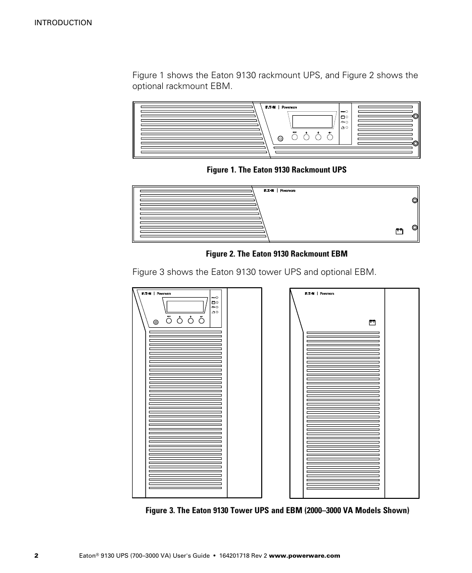 Eaton Electrical Powerware 9130 User Manual | Page 10 / 120