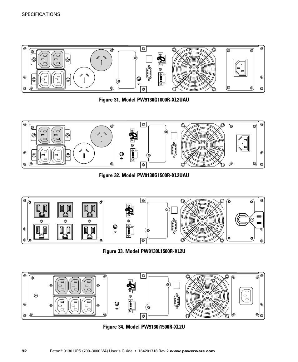 Eaton Electrical Powerware 9130 User Manual | Page 100 / 120