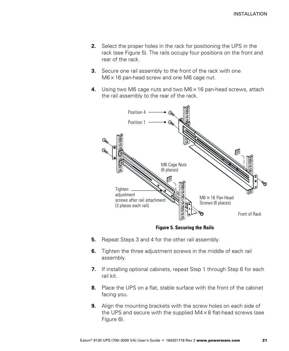 Eaton Electrical Powerware 9130 User Manual | Page 29 / 120