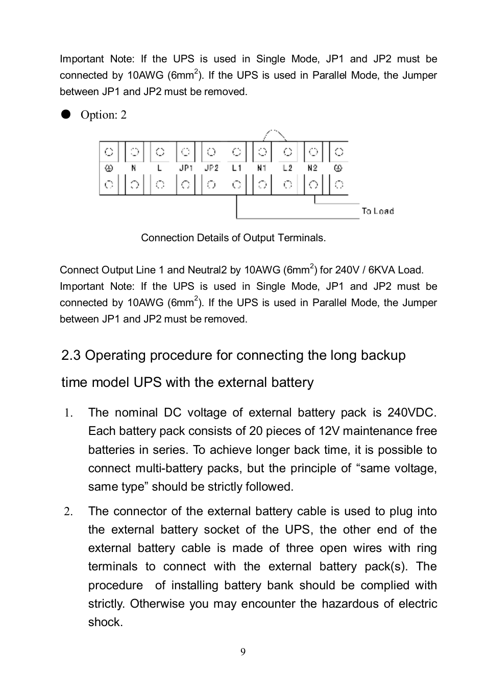 Eaton Electrical 10000L(XL) User Manual | Page 11 / 29