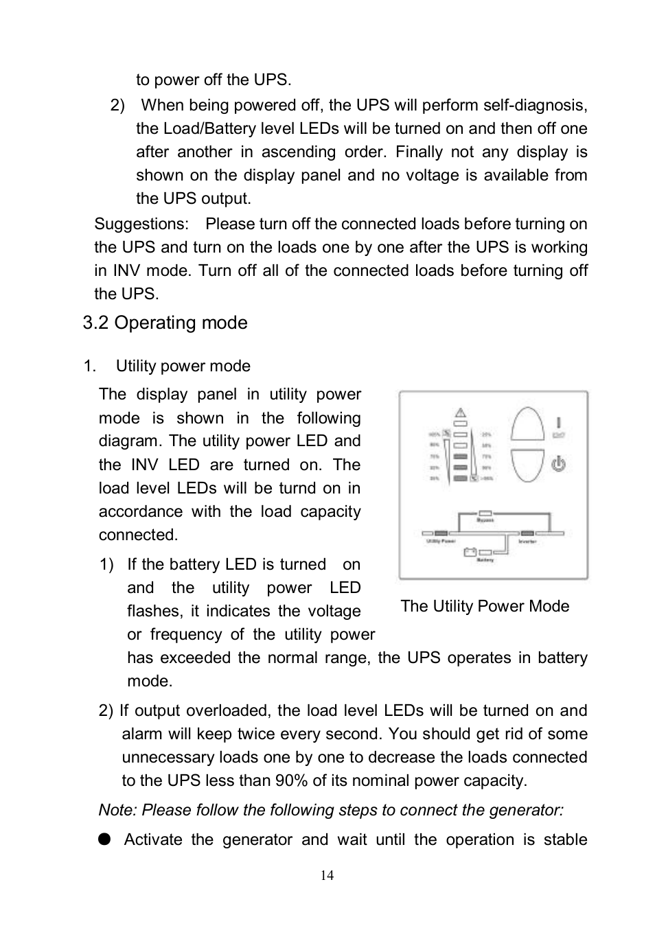 2 operating mode | Eaton Electrical 10000L(XL) User Manual | Page 16 / 29