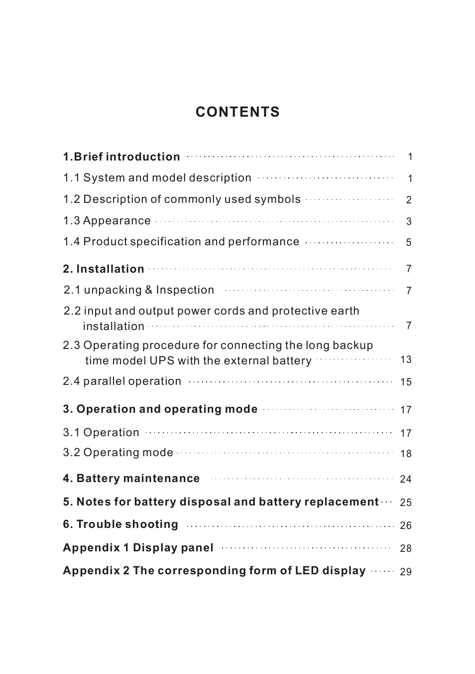 Eaton Electrical 10000L(XL) User Manual | Page 2 / 29