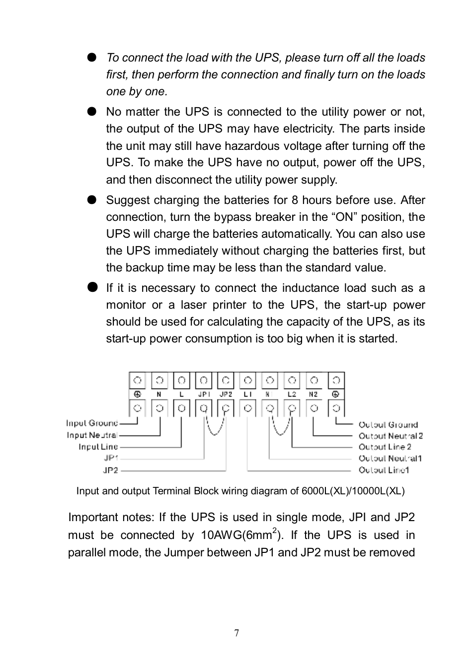 Eaton Electrical 10000L(XL) User Manual | Page 9 / 29