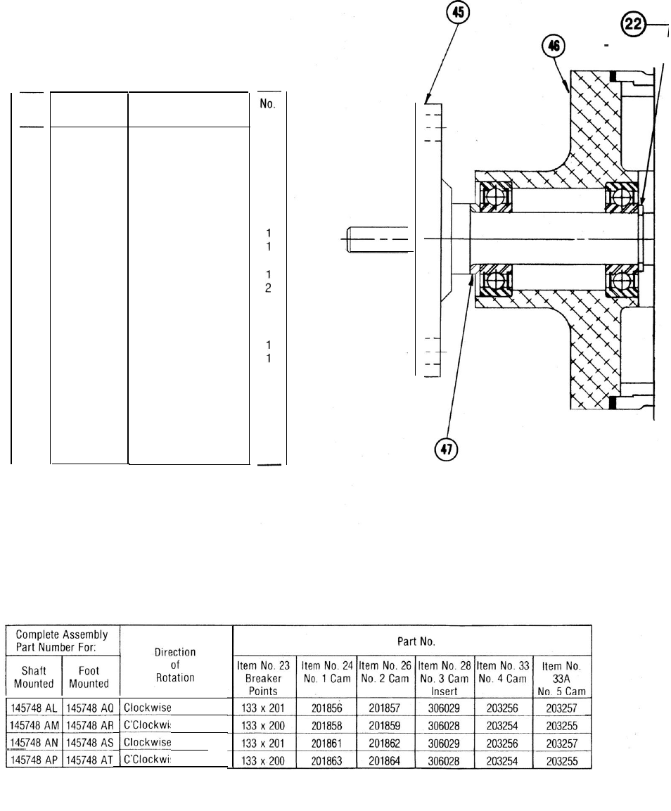 Shaft mounted cam limit switch | Eaton Electrical TRS 3064 User Manual | Page 11 / 13