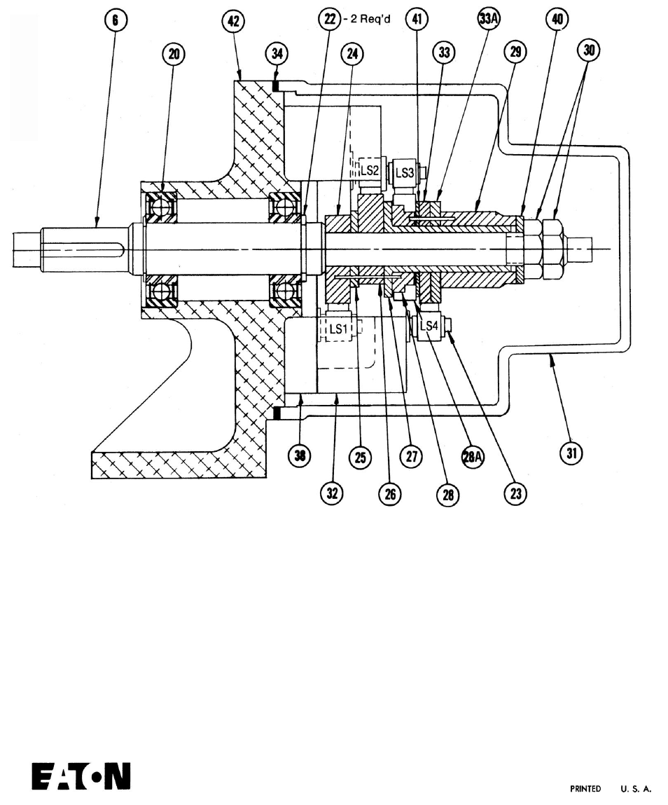 Foot mounted cam limit switch | Eaton Electrical TRS 3064 User Manual | Page 12 / 13