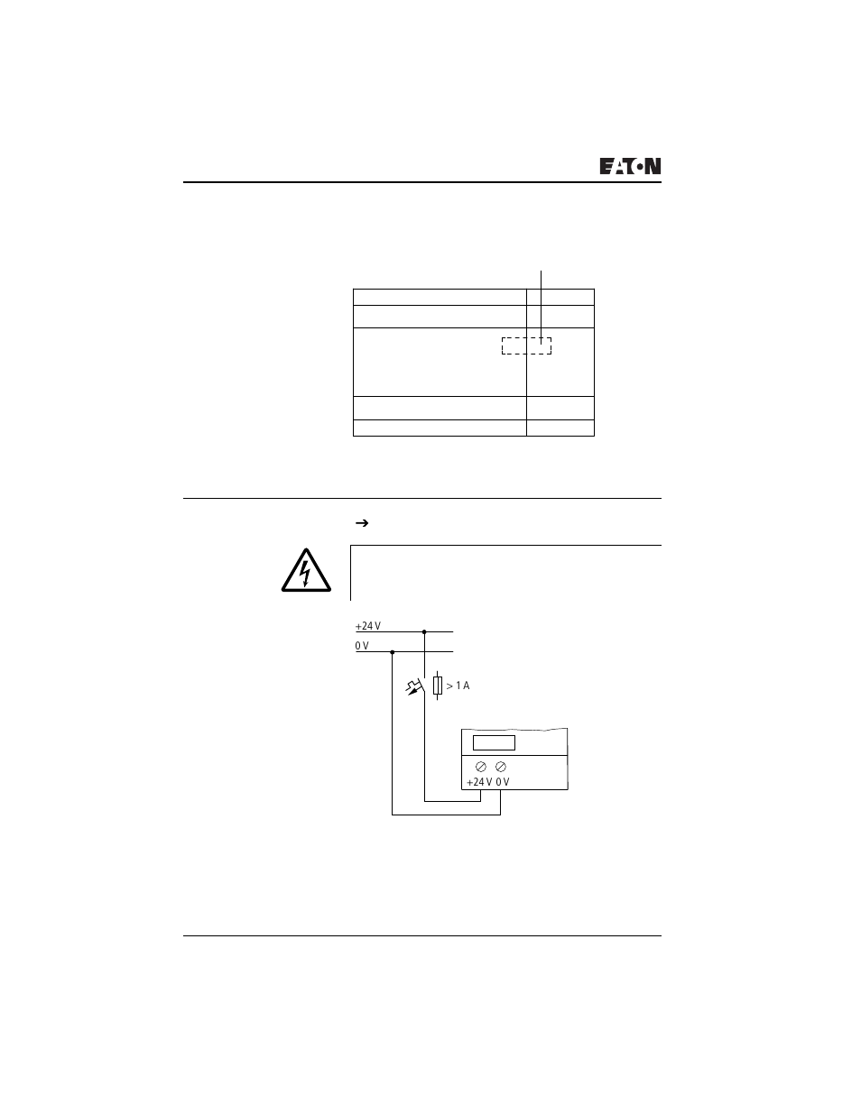 Connecting the power supply, Installation | Eaton Electrical PROFIBUS-DP EZ204-DP User Manual | Page 22 / 212