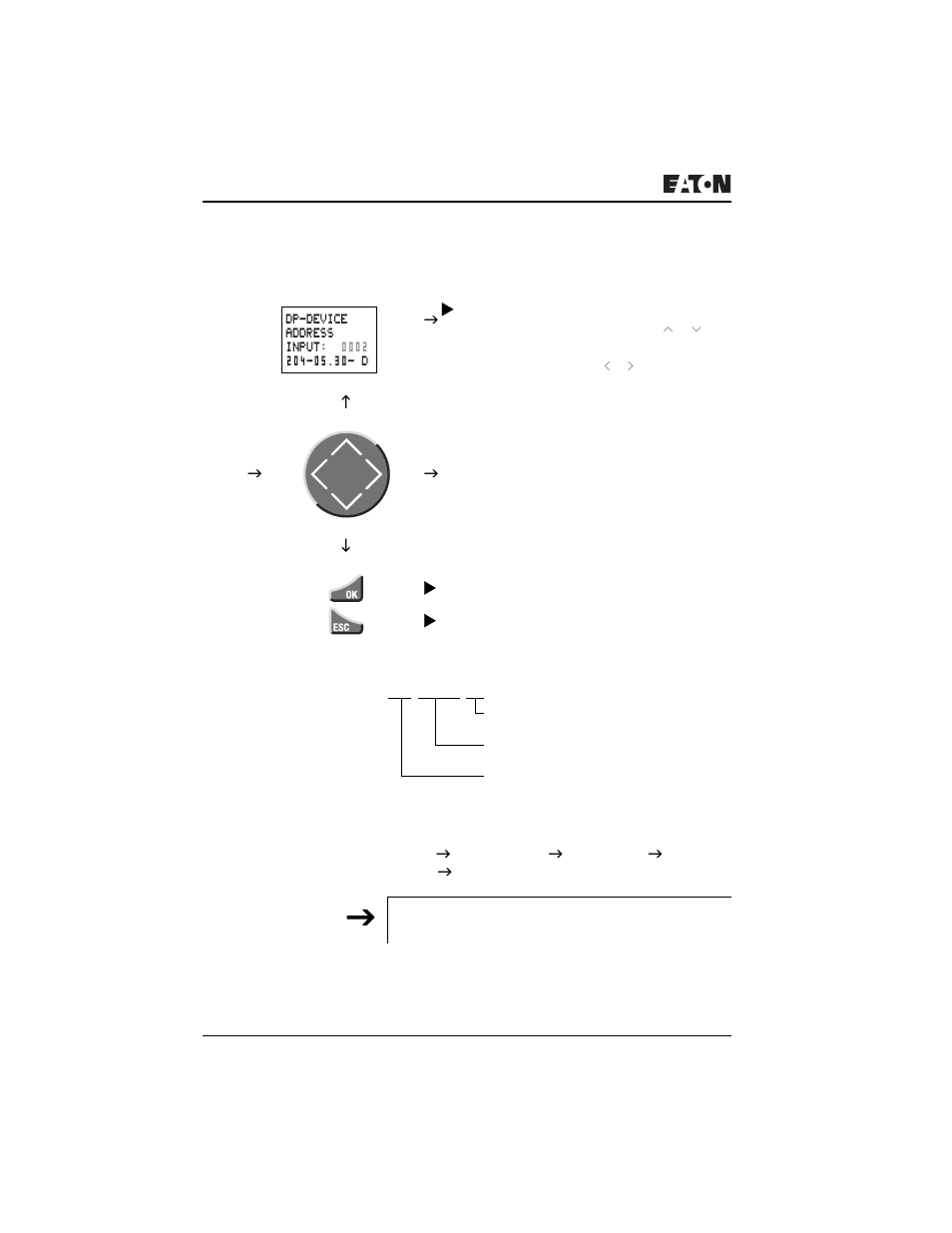 Setting the address using ezsoft, Device operation | Eaton Electrical PROFIBUS-DP EZ204-DP User Manual | Page 32 / 212