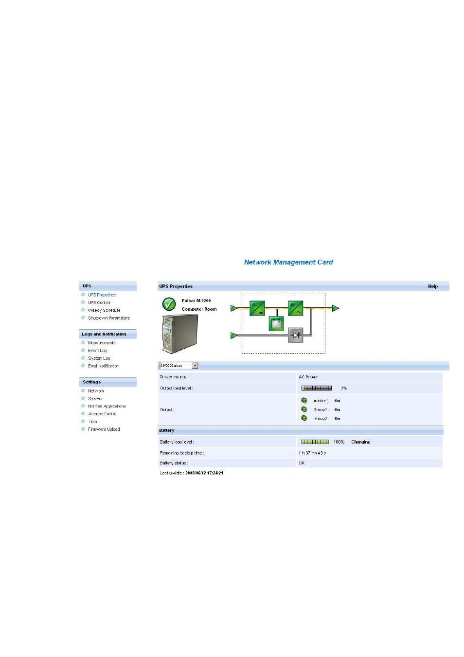 2 ups 4.2.1 ups properties page | Eaton Electrical 34003991EN/EB User Manual | Page 21 / 118