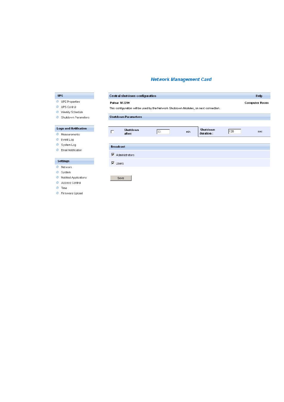 4 central shutdown configuration | Eaton Electrical 34003991EN/EB User Manual | Page 54 / 118