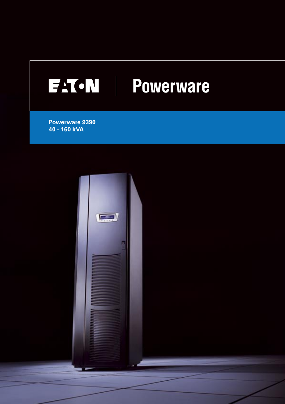 Eaton Electrical Powerware 9390 User Manual | 7 pages