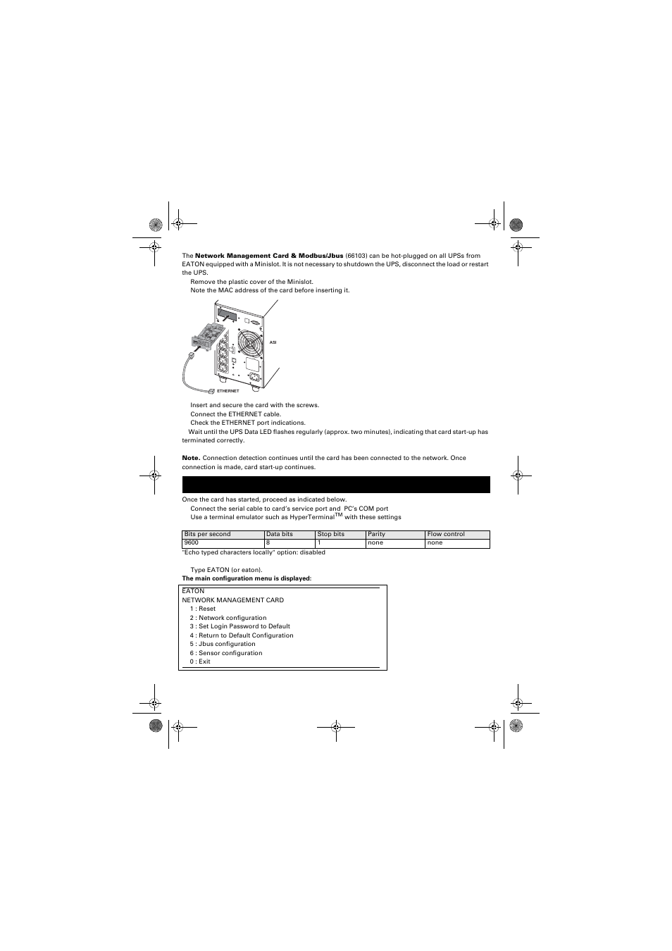 Ip settings | Eaton Electrical -66103 User Manual | Page 5 / 16