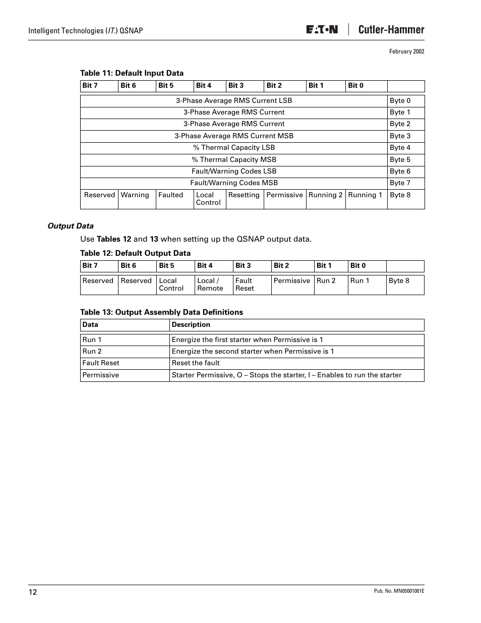 Eaton Electrical QSNAP User Manual | Page 16 / 30