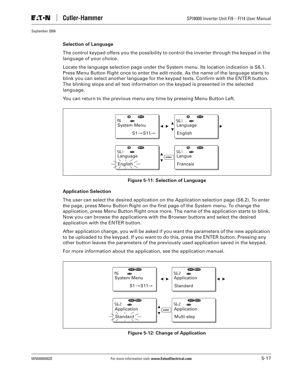 Eaton Electrical SPI9000 User Manual | Page 69 / 96