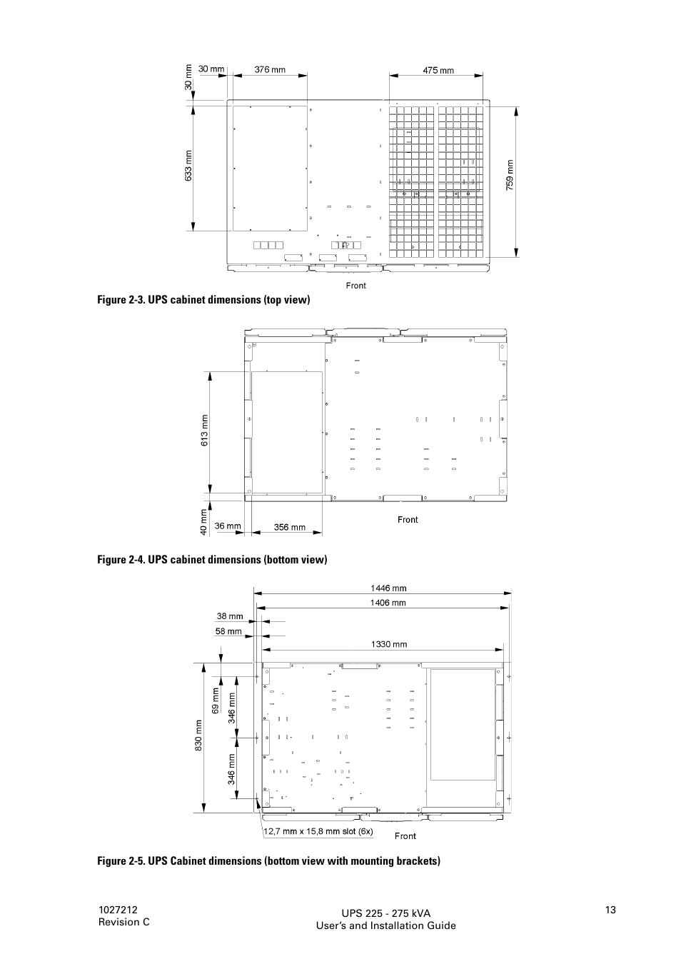 Eaton Electrical UPS 225275 kVA Powerware 9395 User Manual | Page 13 / 74