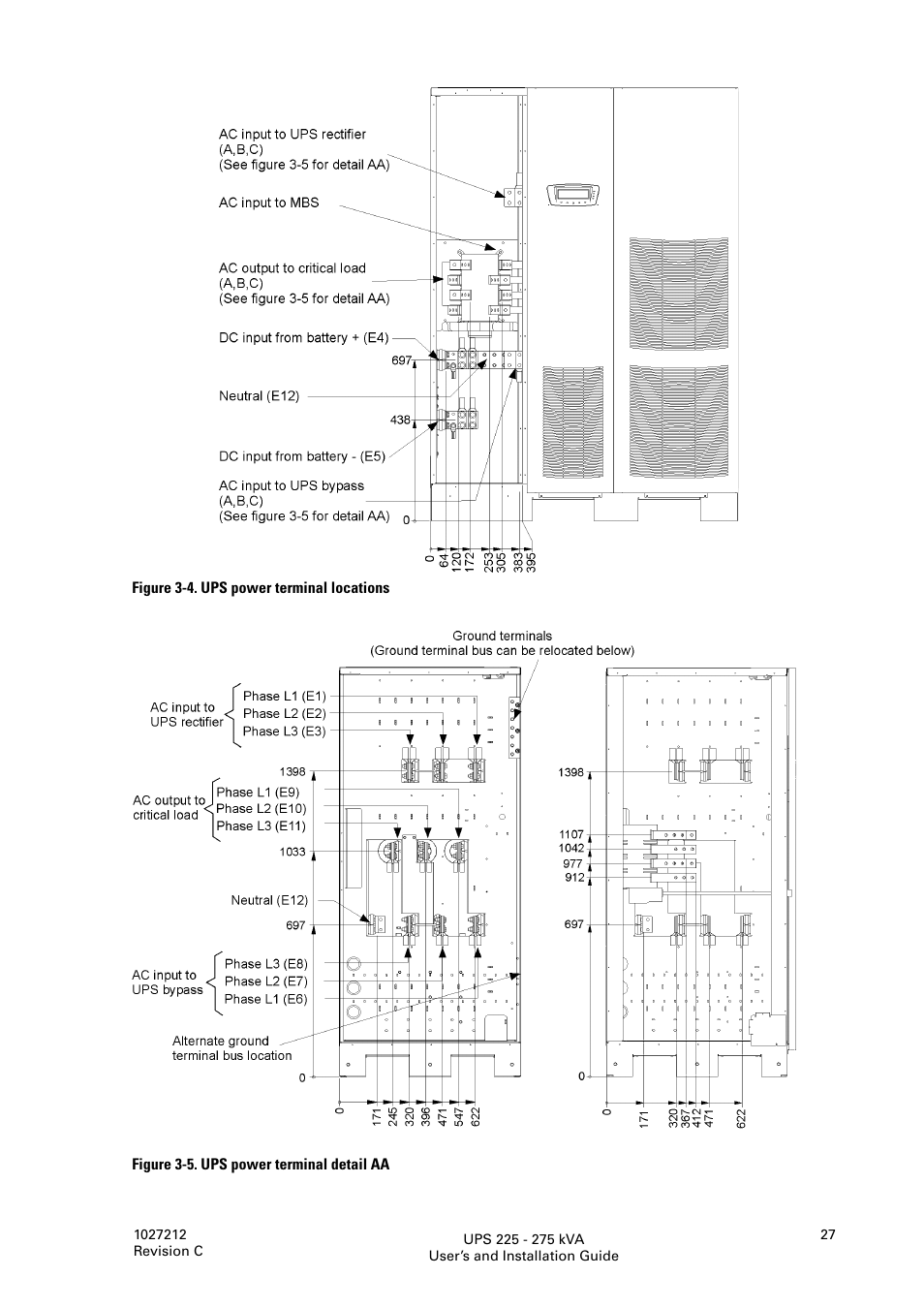 Eaton Electrical UPS 225275 kVA Powerware 9395 User Manual | Page 27 / 74