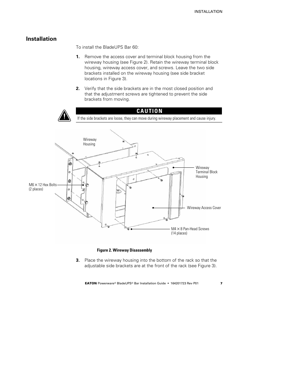 Installation | Eaton Electrical Powerware BladeUPS Bar User Manual | Page 11 / 28