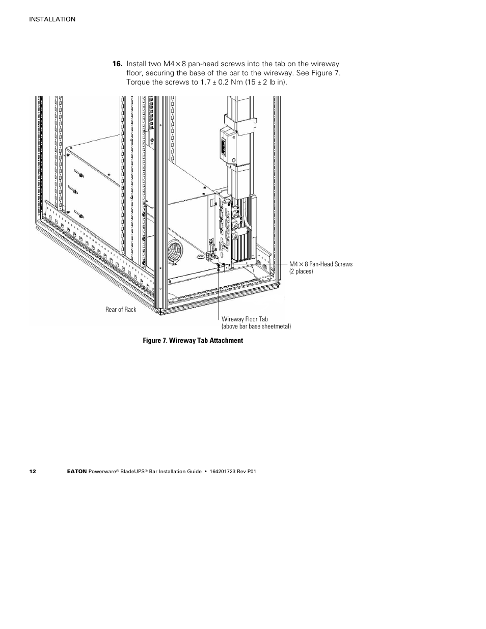 Eaton Electrical Powerware BladeUPS Bar User Manual | Page 16 / 28